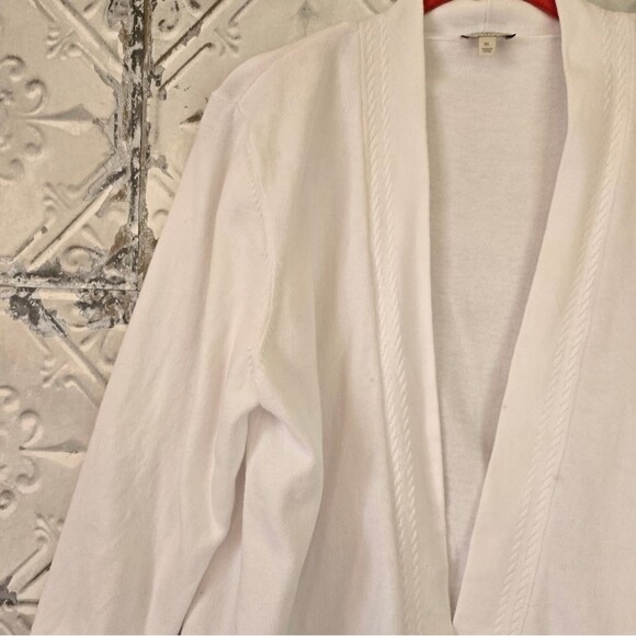 Talbots Women's Size XL 2 Set of Cardigan Open Sweaters Preppy Nautical - Picture 5 of 16